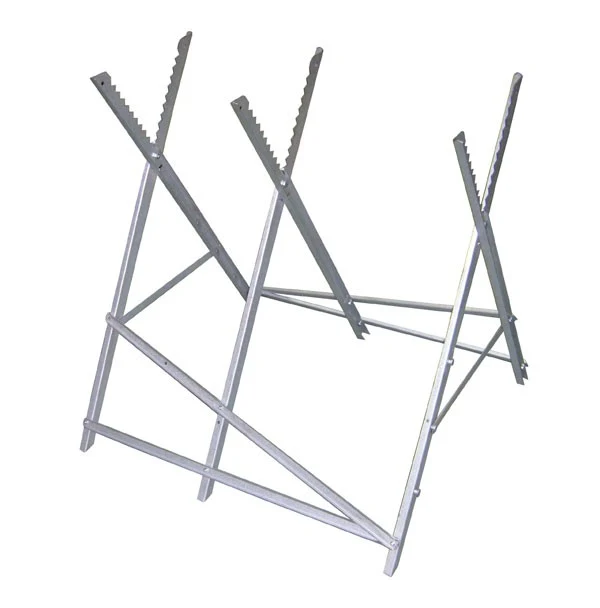 Cavalletto taglialegna Ribimex PRICPB con 3 supporti