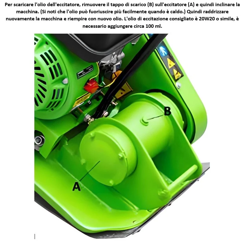 Zipper ZI-RPE60 - Piastra vibrante compattatore terreno vibrocostipatore