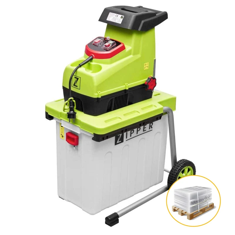 Zipper ZI-GHAS2800 - Biotrituratore elettrico per giardino 220V , ramo max 40 mm