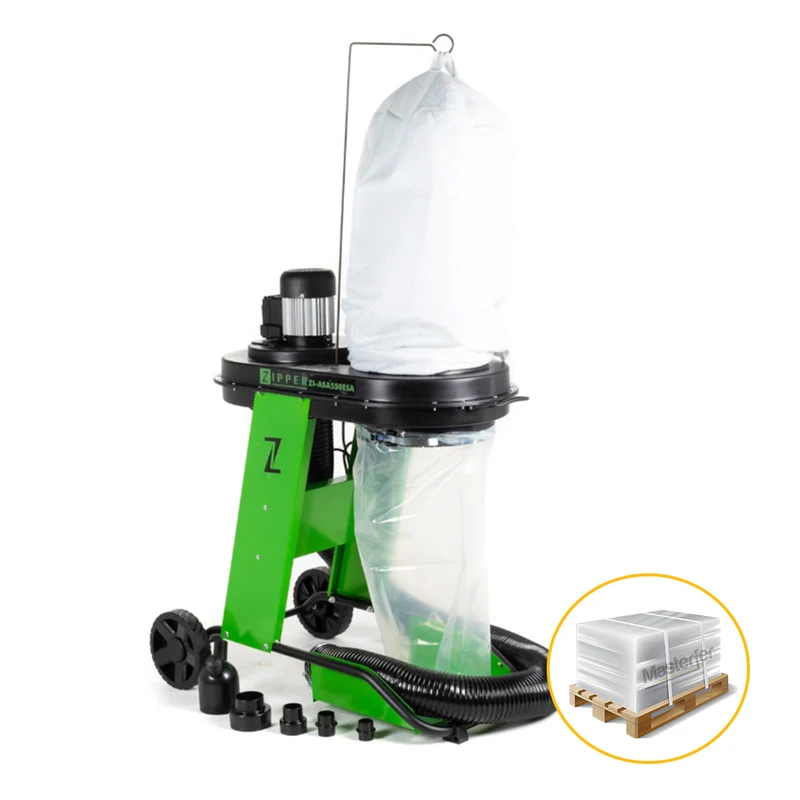 Zipper ZI-ASA550ESA - Aspiratore per trucioli con presa elettroutensile