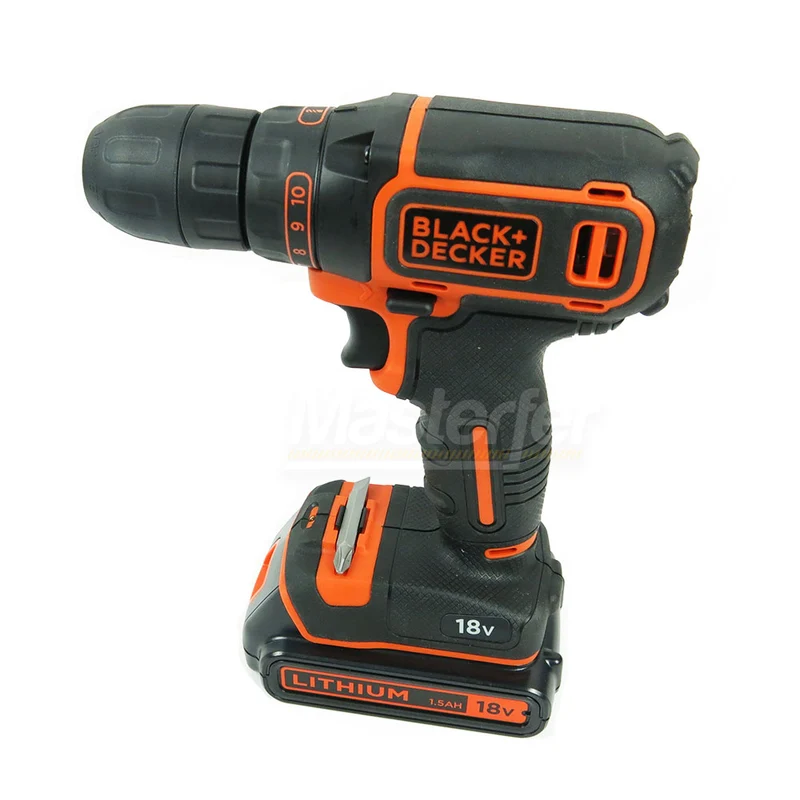 Black & Decker BDCDC18K - Trapano Avvitatore a batteria 18V 1,5 ah
