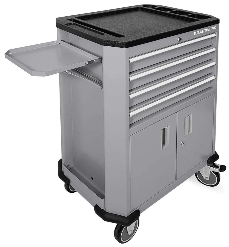 Carrello portautensili Kraftwerk completo 102.222.511 con assortimento 286 utensili (grigio)