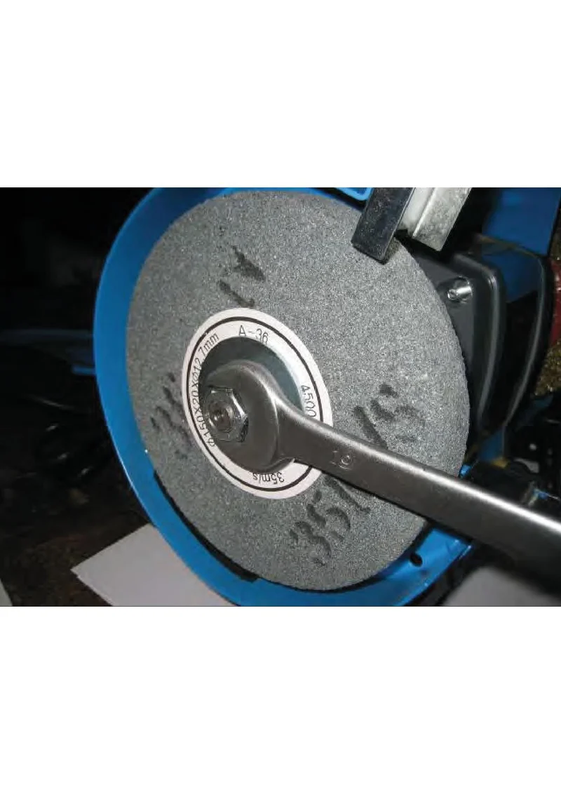 Fervi 0510 Mola smeriglia da banco combinata pietra e spazzola 220V FERVI