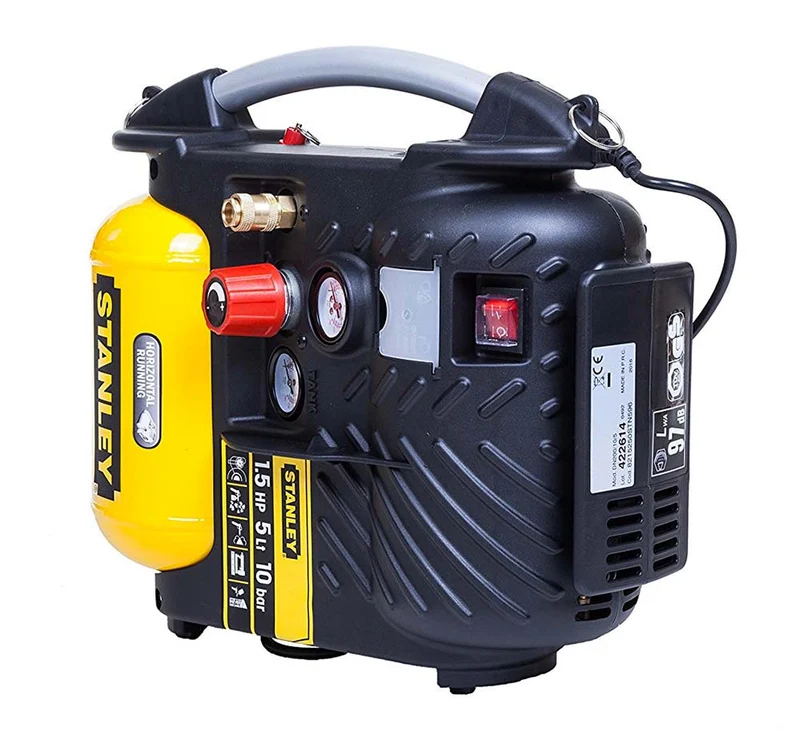 Compressore portatile oilless Stanley DN 200/10/5, 5 litri portatile con tracolla