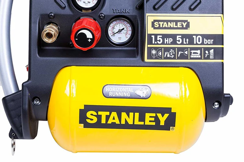 Compressore portatile oilless Stanley DN 200/10/5, 5 litri portatile con tracolla