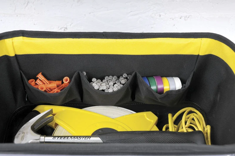 Stanley 1-96-193, bauletto porta attrezzi 16" in tessuto con fondo rigido