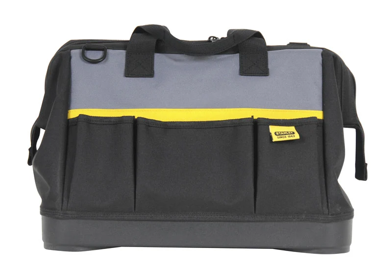Stanley 1-96-183, borsa porta attrezzi 16" in tessuto con fondo rigido