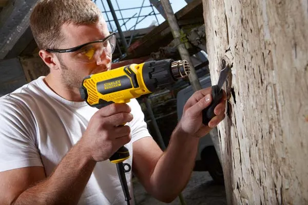 Stanley FatMax FME670K, phon pistola termica 2000W con accessori e valigetta