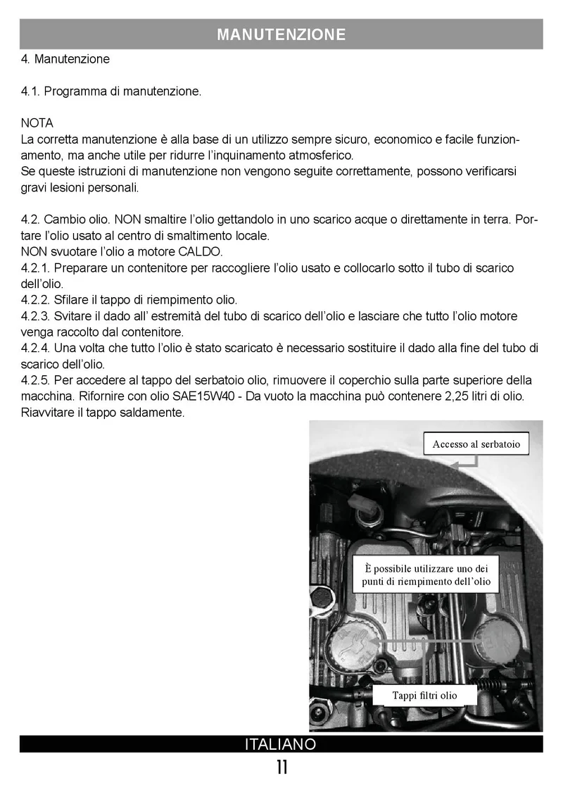 Generatore di corrente Hyundai 65238 Max 11 Kw