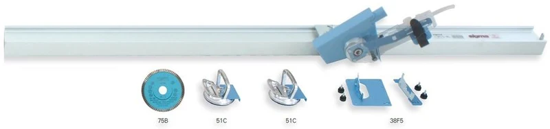 Tagliapiastrelle Sigma KERA-FLEX FULL 8LD con attacco M14