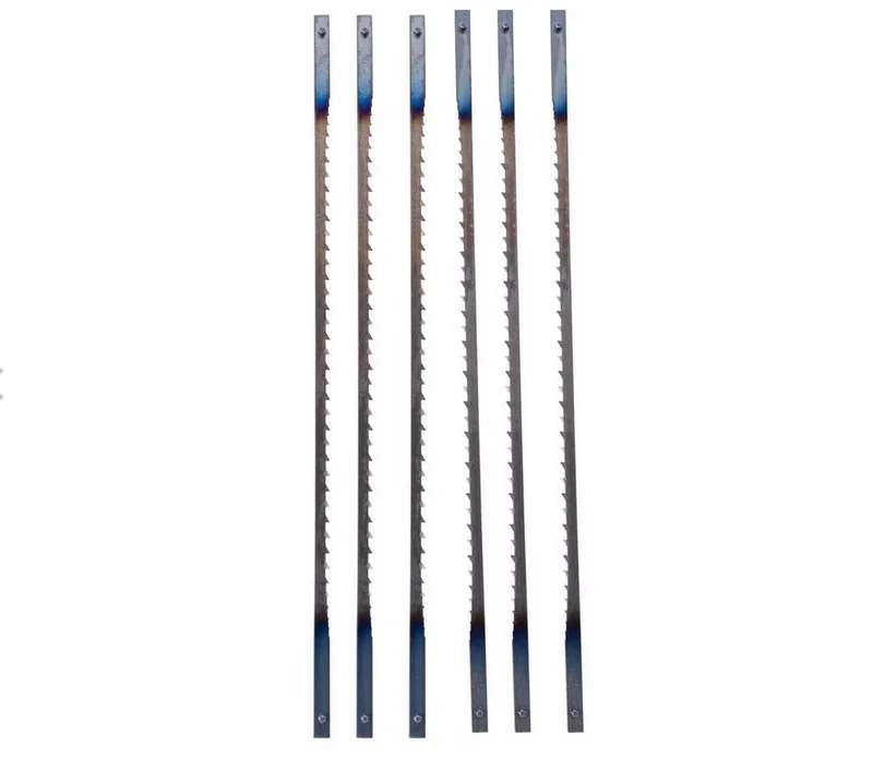 Scheppach Kit 6 lame per legno seghetto traforo 135x3x0.50 18t