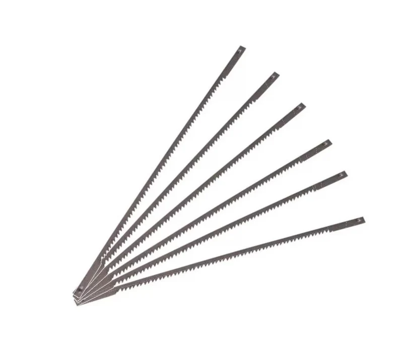 Scheppach Kit 6 lame per legno seghetto traforo 135x3x0.50 25t