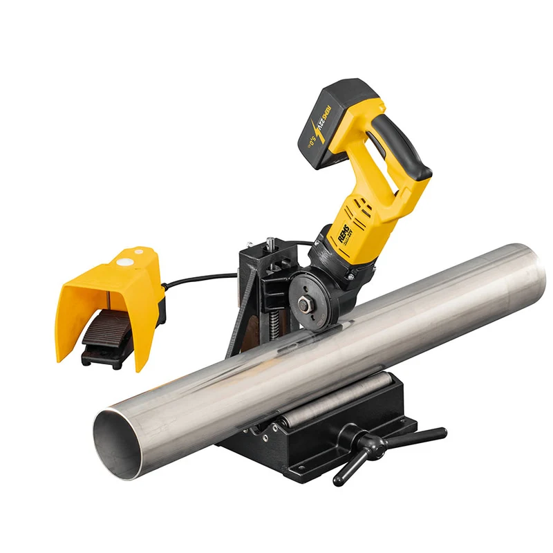 Rems Cento 22V Basic - Macchina tagliatubi a batteria 22V da Ø 8 a 115 mm