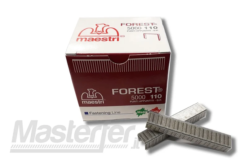 Punti metallici 110 FOREST Romeo Maestri 5000 pezzi
