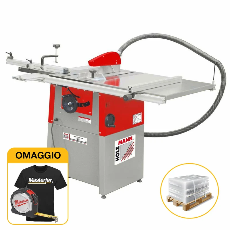 Holzmann TS 250 - Banco sega per legno trifase, 400V