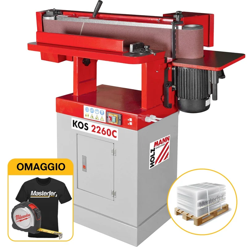 Holzmann KOS 2260C - Levigatrice a nastro oscillante, 230V