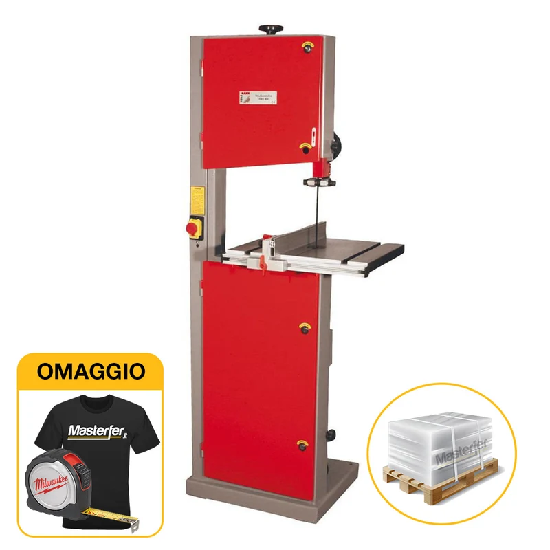 Holzmann HBS 400 - Sega a nastro verticale per legno 230V