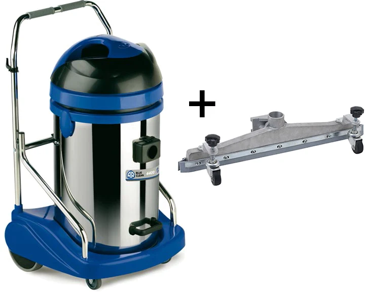 Aspiratore professionale con 3 motori 3300W 77l - Annovi Reverberi 4400 + SPAZZOLA FRONTALE OMAGGIO