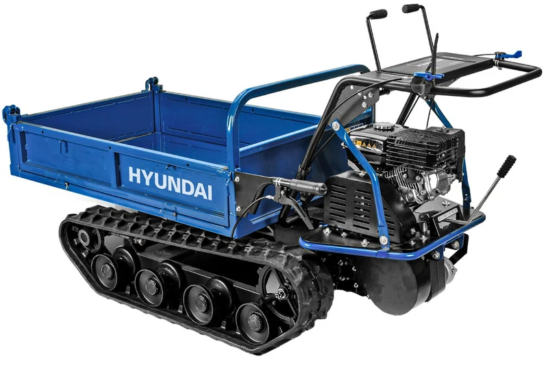Motocarriola a Cingoli HYUNDAI 65910 212CC Carico Max 500 KG Ribaltamento idraulico