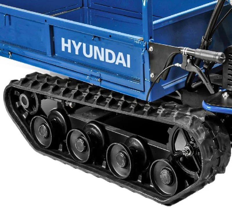 Motocarriola a Cingoli HYUNDAI 65910 212CC Carico Max 500 KG Ribaltamento idraulico