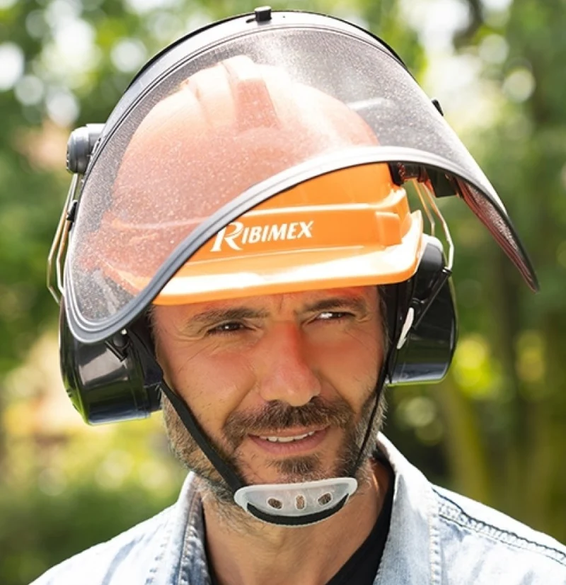 Casco di protezione 3 in 1 Ribimex PRPROTC3EN1 protettiva