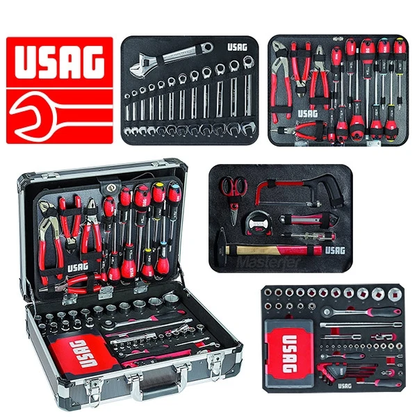 Just Usag 002 JMA - Valigetta cassetta porta attrezzi con 181 utensili