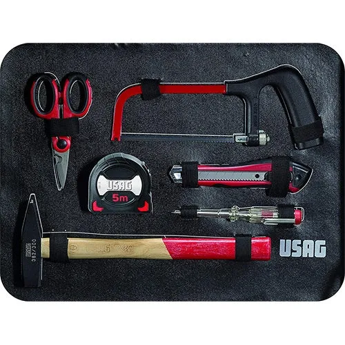 Just Usag 002 JMA - Valigetta cassetta porta attrezzi con 181 utensili