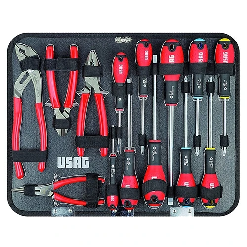 Just Usag 002 JMA - Valigetta cassetta porta attrezzi con 181 utensili