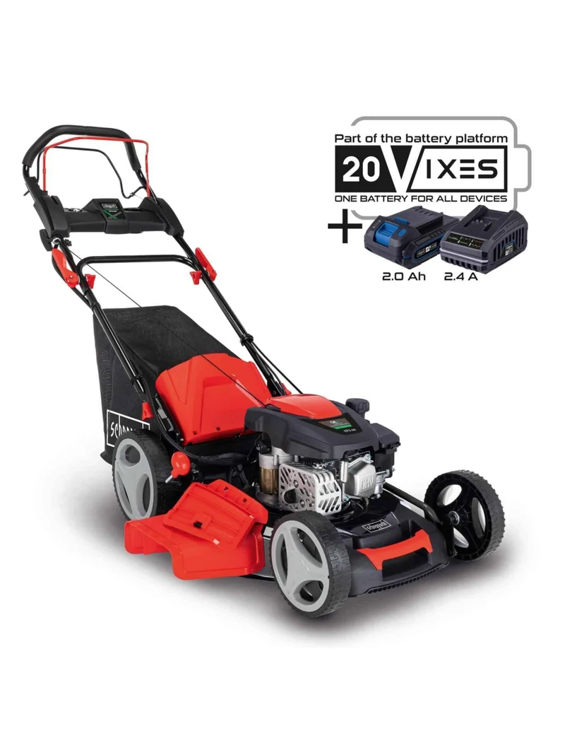 Scheppach MS173-51E - Rasaerba a scoppio semovente avviamento elettrico 173cc - Taglio 51cm
