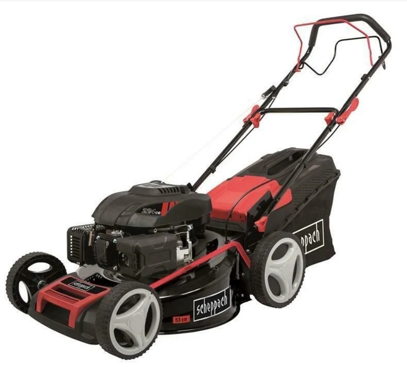 Scheppach MS225-53 - Rasaerba tagliaerba a scoppio semovente 225cc 53cm