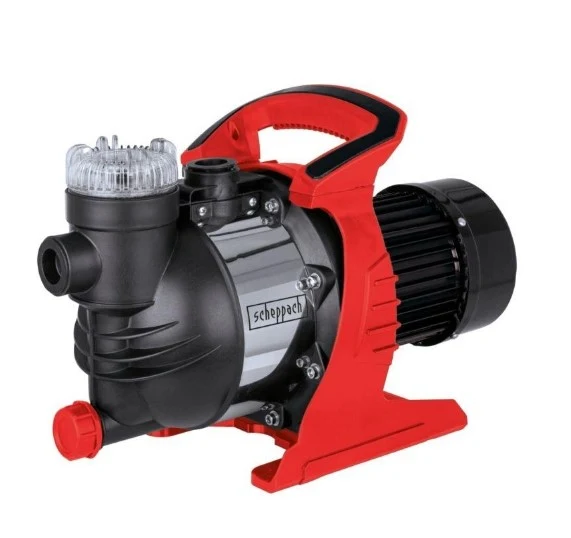 Scheppach gp1400jet Elettropompa da giardino 1300 W 4.8 bar 6000 l/h