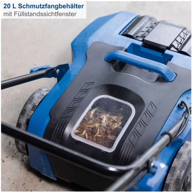 Scheppach c-s610-x Spazzatrice 20v larghezza lavoro 610mm , solo corpo macchina