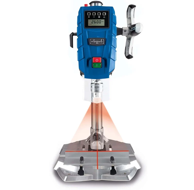 SCHEPPACH dp55 Trapano a colonna da banco con puntatore laser 710 w 220v