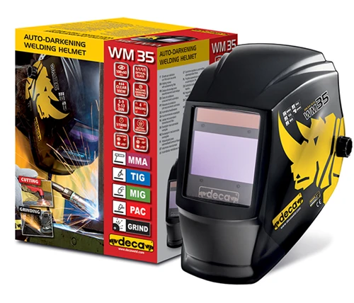 Maschera a casco per saldatura autoscurante regolabile Deca WM35 (DIN 5-13) 709190