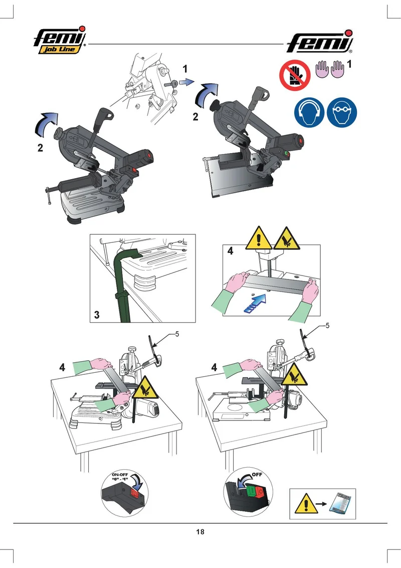 FEMI 7075172 Piano in alluminio con guide Per segatrici Femi 782XL - 783XL- 784XL e SN 105 XL