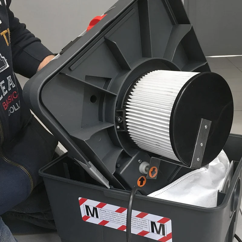 Lavor Pro WORKER EM - Aspirapolvere Aspiraliquidi specifico per EDILIZIA