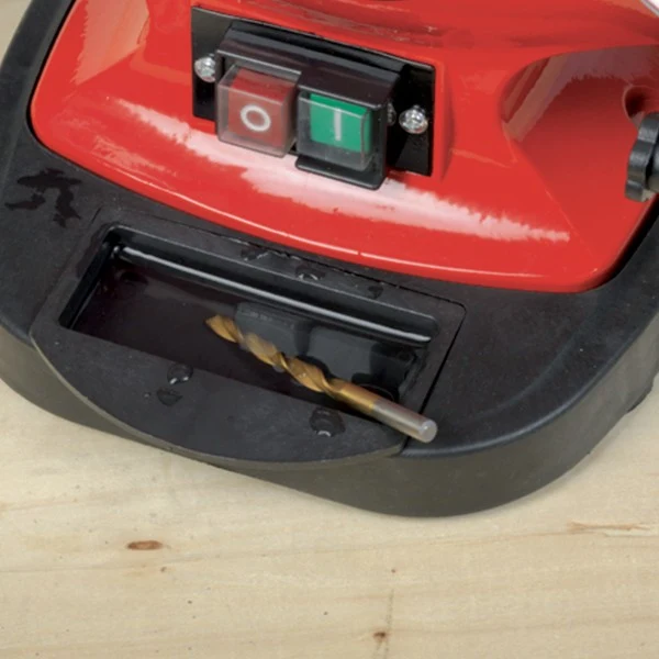 Smerigliatrice da banco 550W con 2 mole da 200mm e lampada - Ribimex PRTME200/550