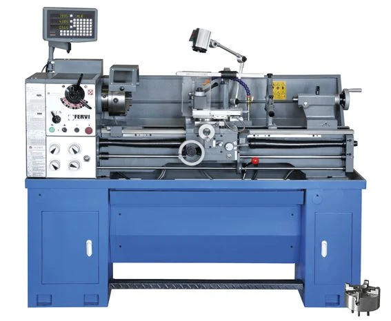 Fervi T998/400V3A - Tornio parallelo passaggio con visualizzatore