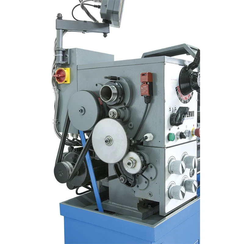 Fervi T998/230V3A - Tornio parallelo passaggio con visualizzatore