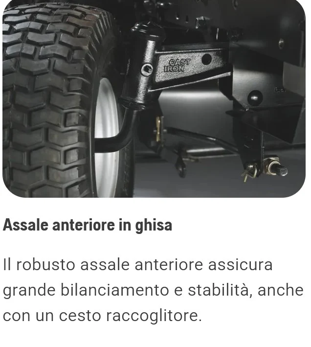 Trattorino scarico laterale Husqvarna TS 142T