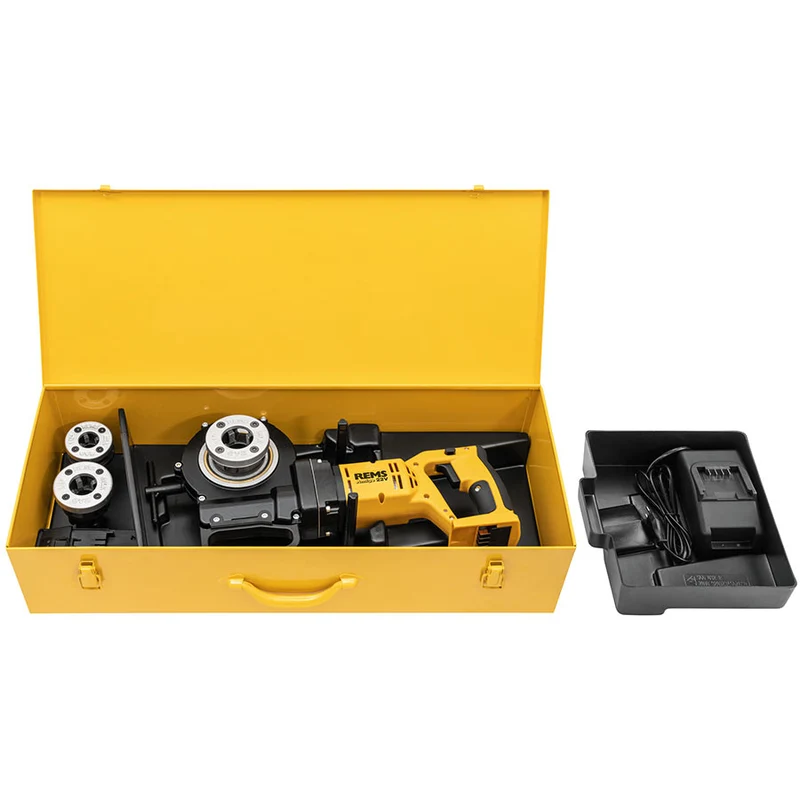 Amigo 22V Set R - Filiera filettatrice a batteria 22V per tubi