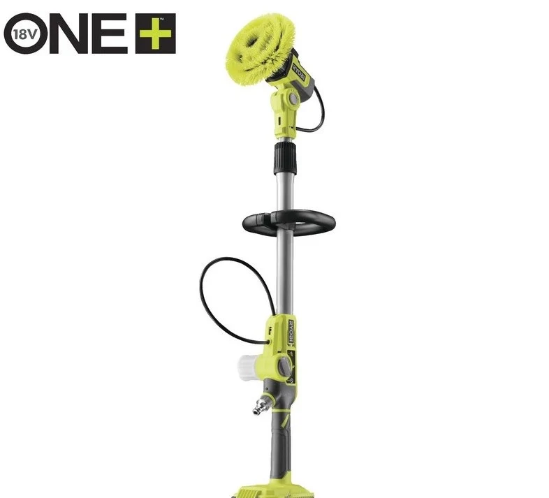 Ryobi RWTS18-0 Spazzola Telescopica con Risciaquo 18V SOLO CORPO MACCHINA