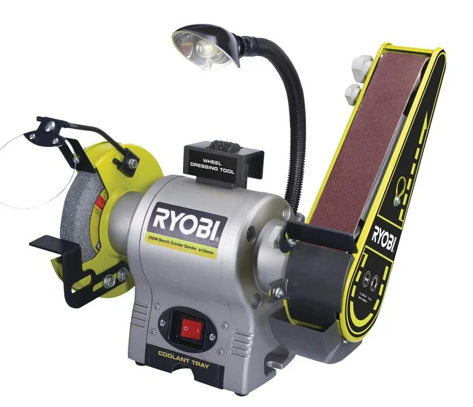 Ryobi RBGL250G Smerigliatrice e levigatrice da banco 250W