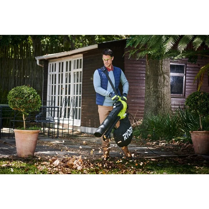 Ryobi RBV3000CESV Soffiatore Aspiratore Trituratore 3000W