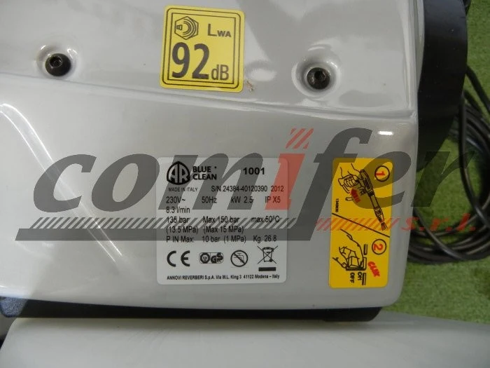 Idropulitrice acqua fredda Annovi Reverberi AR 1001 - 500l/h 150bar