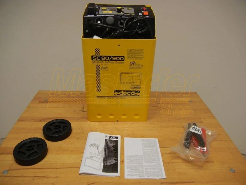Avviatore caricabatterie mantenitore 12-24V - Deca SC80/900 (carica 80 A - avviamento 900 A) con Microprocessore