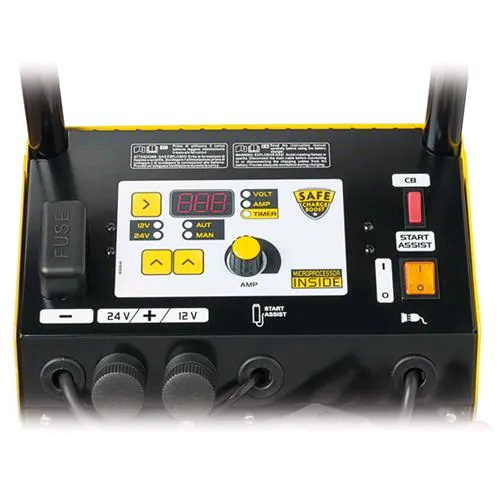 Avviatore caricabatterie mantenitore 12-24V - Deca SC 60/700 (carica 60 A - avviamento 700 A) con Microprocessore