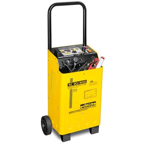 Avviatore caricabatterie mantenitore 12-24V - Deca SC 30/400 (carica 30 A - avviamento 400 A) con Microprocessore