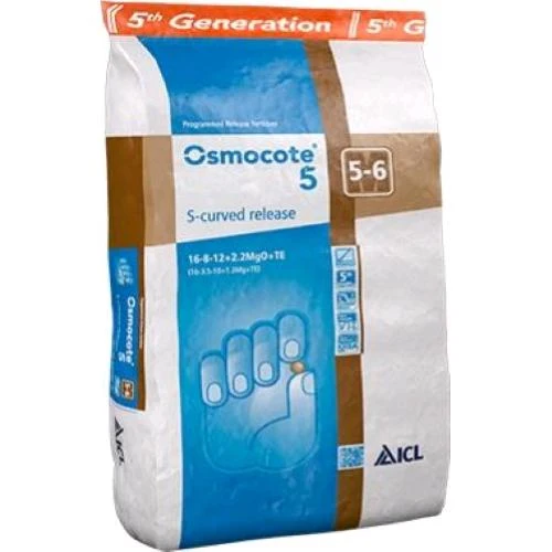 OSMOCOTE 5 S-CURVO 5-6M - 25 KG