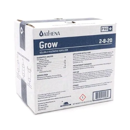ATHENA - PRO LINE - PRO GROW - SACCO DA 11,33 KG (20 lb)